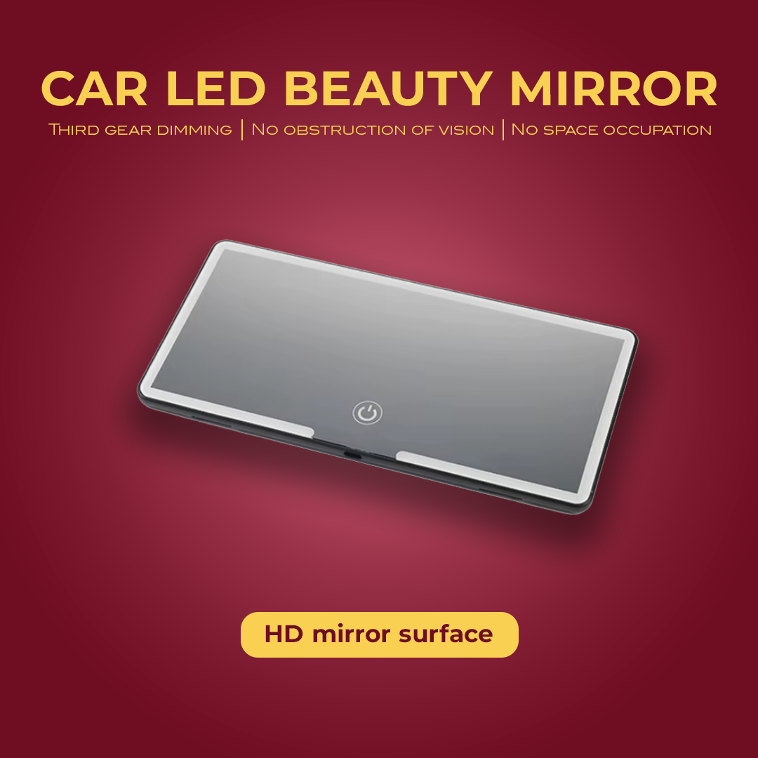 Car Visor LED mirror